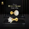 Premium 19 & 1 Stone Nose Pin
