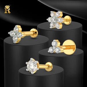 Royal Look Nose Pin Combo 1+3+4+7 Stones